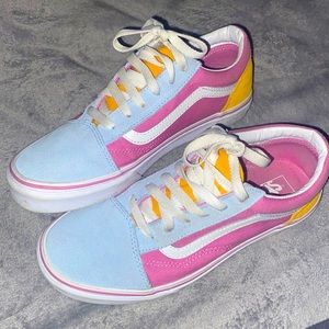 Old Skool Color Block Vans<3